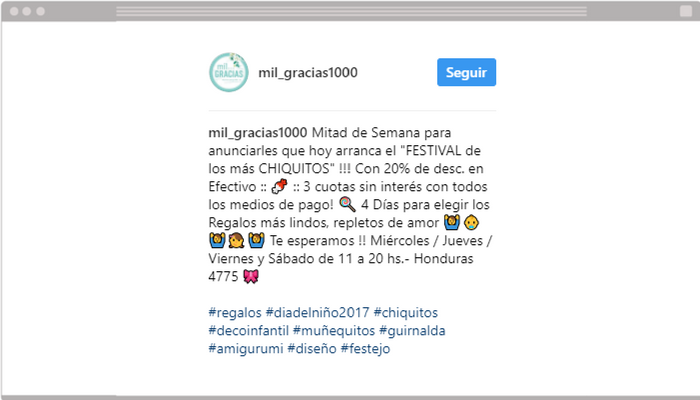 Ejemplo atracción visual
